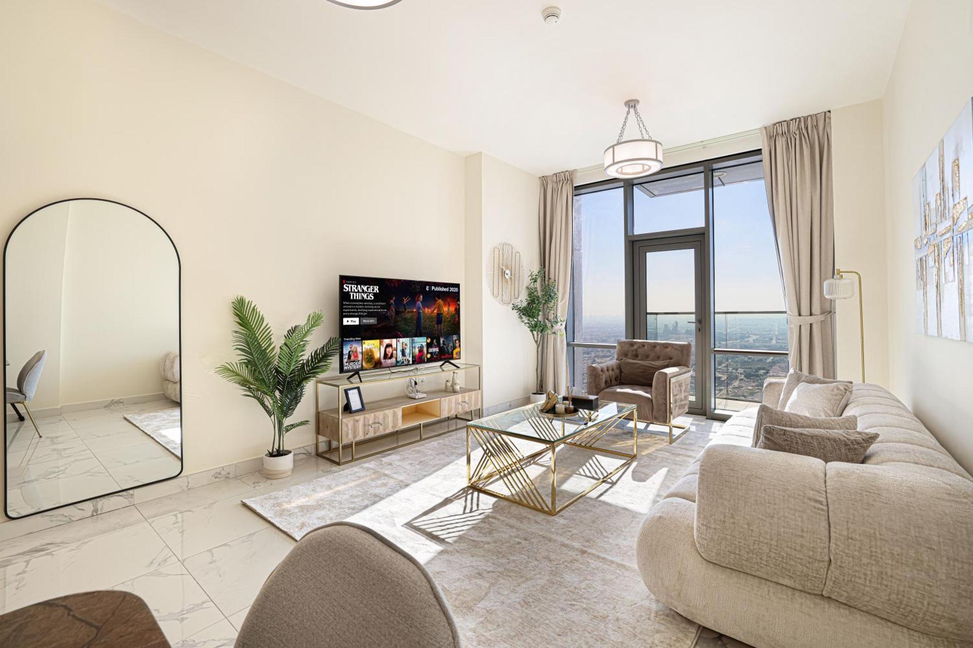 Visionary Vista: 2br Al Habtoor Апартаменты